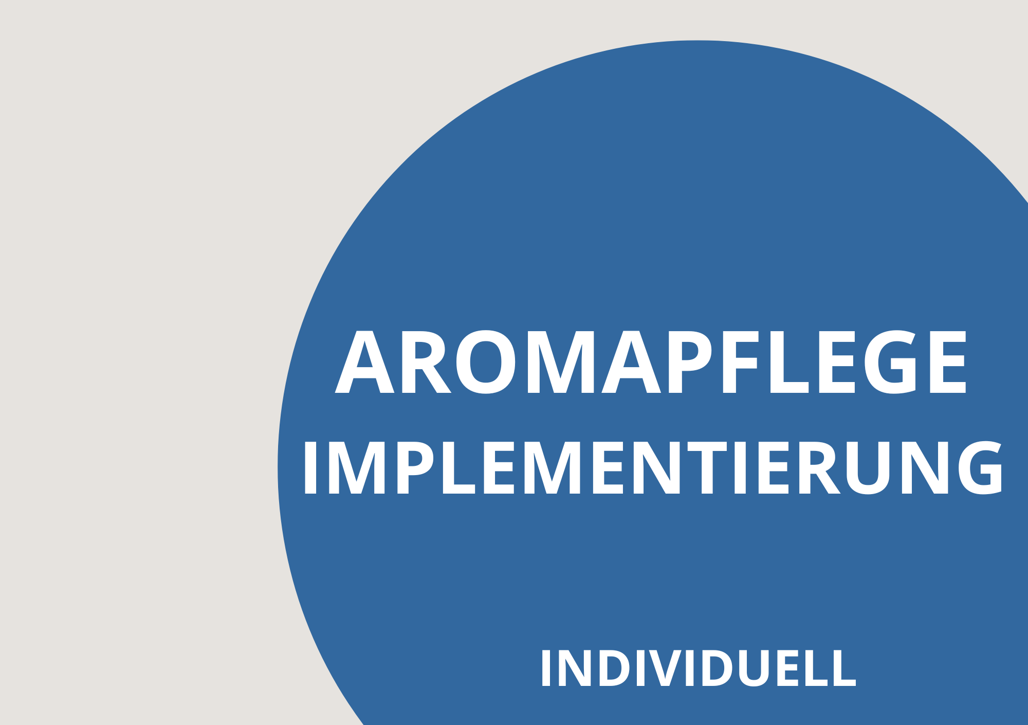 Aromapflege Implementierung - Workshop - Fachvortrag